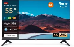 TV F 55, 55 pollici (140 cm), 4K UHD, Smart TV, Fire OS8, Triple Tuner DVB-C/S/S