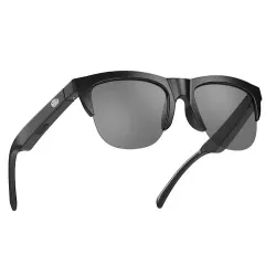 Occhiali da sole Smart Bluetooth V5.3 occhiali chiamata sport all'aperto cuffie HIFI nero