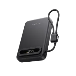 Power bank EcoFlow RAPID Mag Qi2.2 (10.000 mAh, 25 W, cavo USB-C integrato)