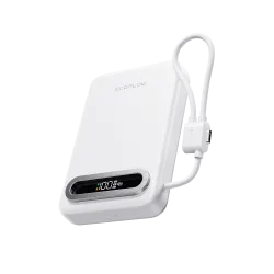 Power bank EcoFlow RAPID Mag Qi2.2 (10.000 mAh, 25 W, cavo USB-C integrato)