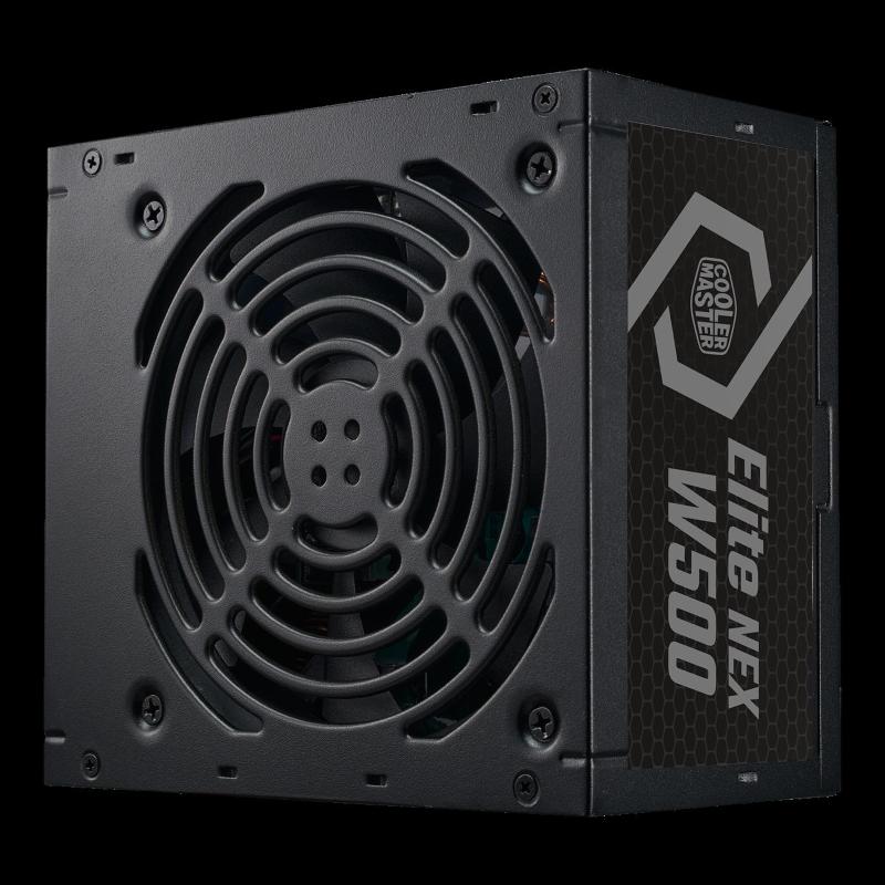 Cooler master elite nex white 230v 500 alimentatore per computer 500w 24-pin atx atx nero