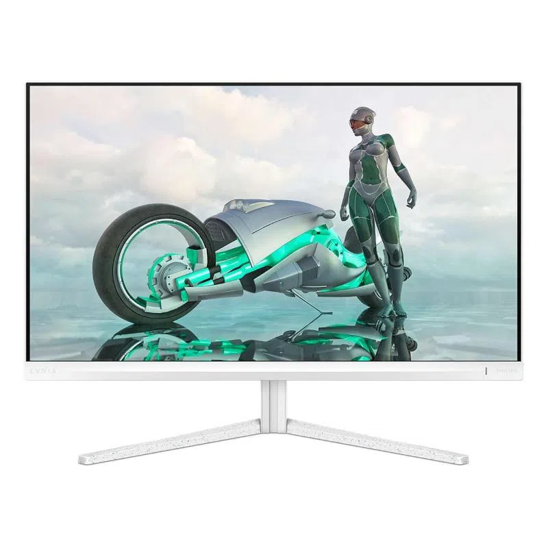 Philips evnia 27m2n3201a - monitor da gioco full hd da 27 pollici 180 hz 05 ms freesync prem. g-sync comp. hdr10 (1920x1080 2x hdmi displayport) bianco