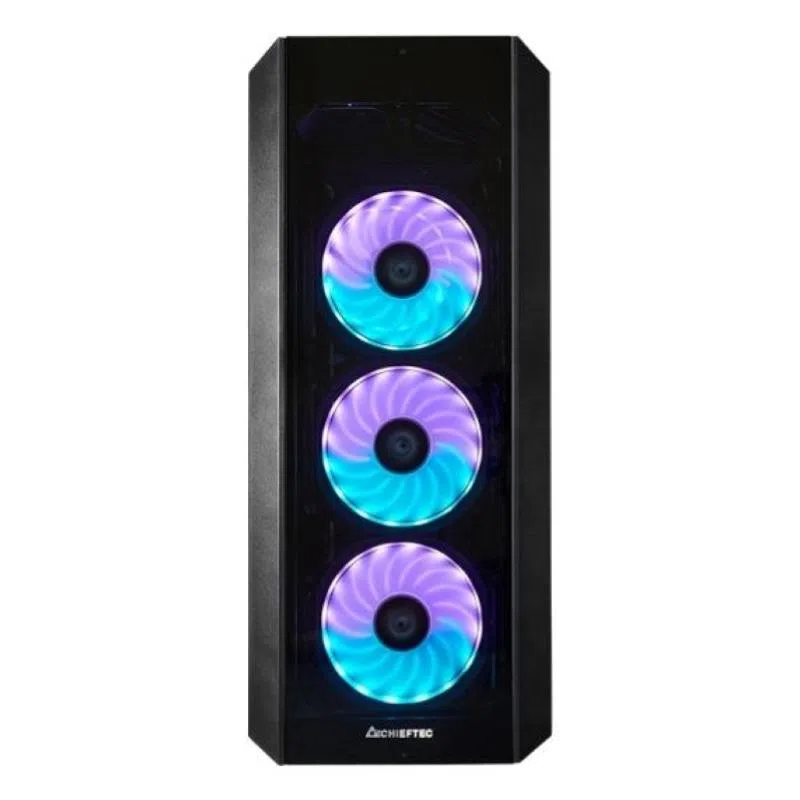 Chieftec scorpion iii case midi tower no-power atx/matx/mini-itx