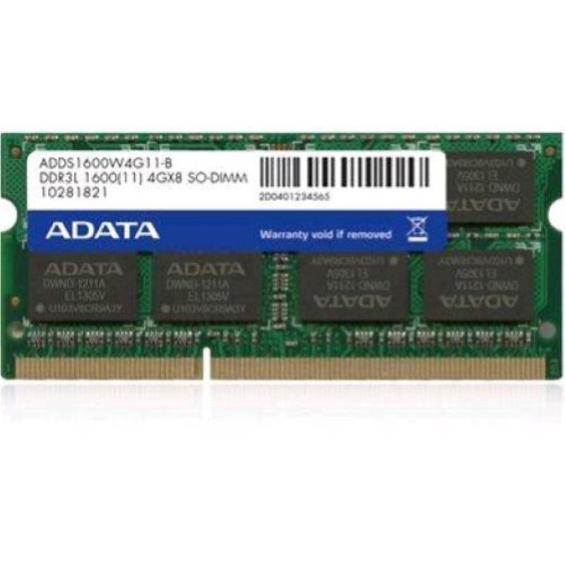 Adata adds1600w8g11-s memoria ram 8gb 1.600mhz tipologia so-dimm tecnologia ddr3l — 2