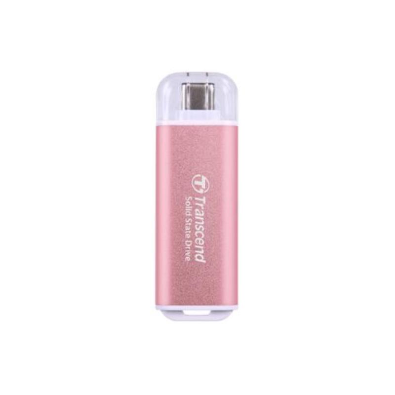 Transcend esd300p ssd esterno 1.000gb usb-c 3.2 gen 2x1 rose pink