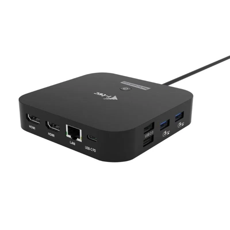 I-tec docking station usb-c dual hdmi con power delivery 100 w piu caricatore 100w — 2