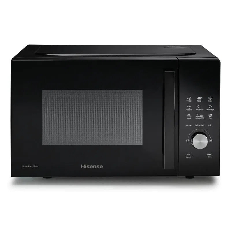 Micro nero 23l con grill 800w