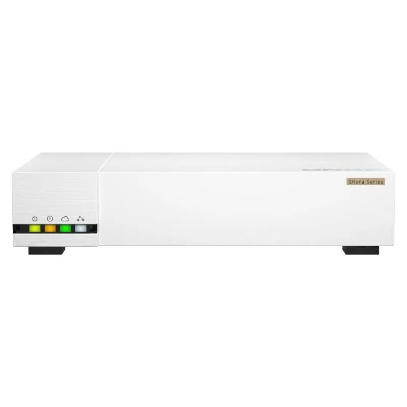 Qnap qhora-322 router cablato 2.5 gigabit ethernet, 10 gigabit ethernet bianco