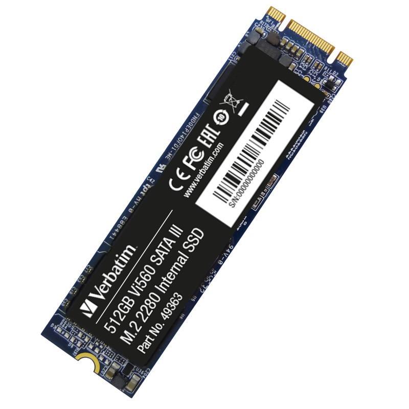 Verbatim vi560 internal sata iii m.2 ssd 512gb