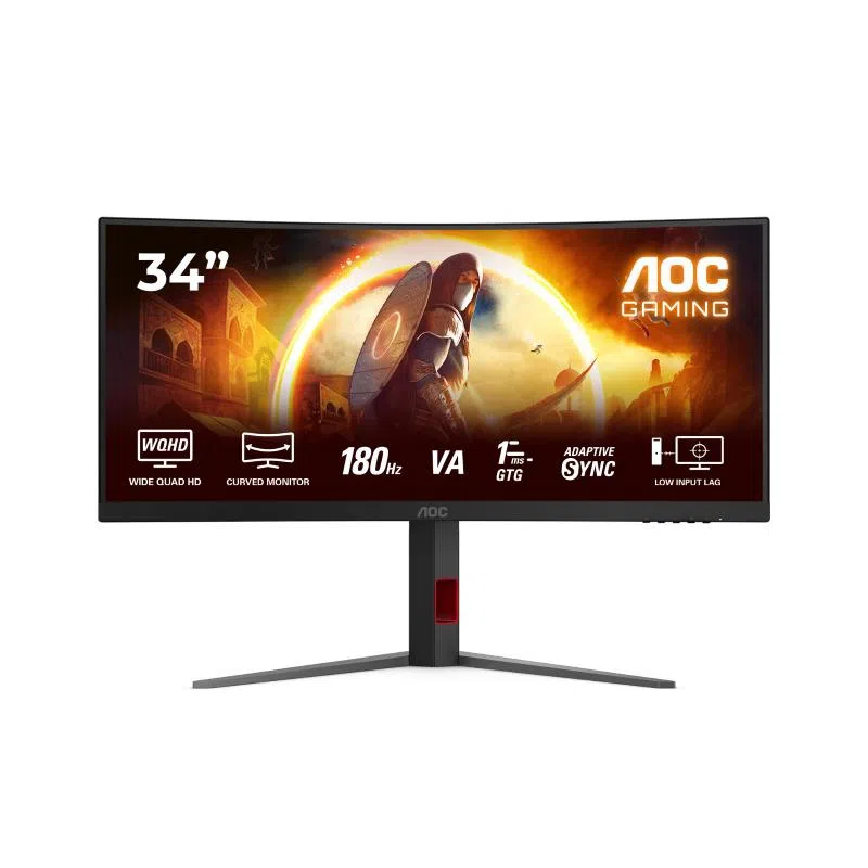 Aoc MONITOR 34 3440X1440 180HZ REG ALT 4038986612708