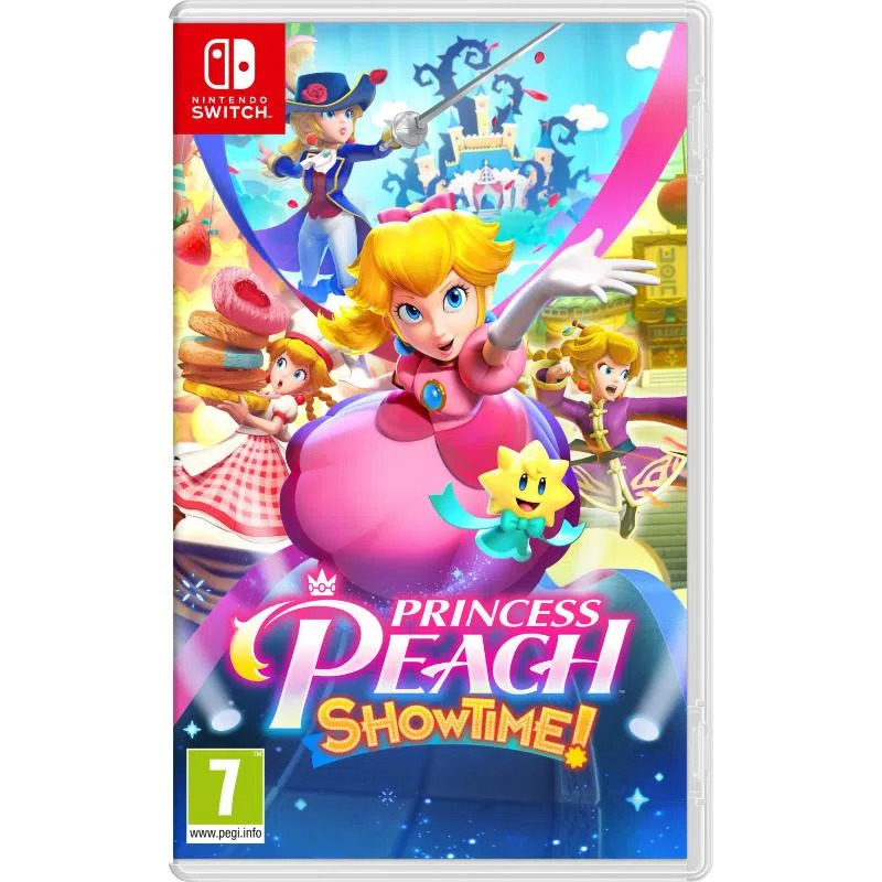 Nintendo switch princess peach showtime