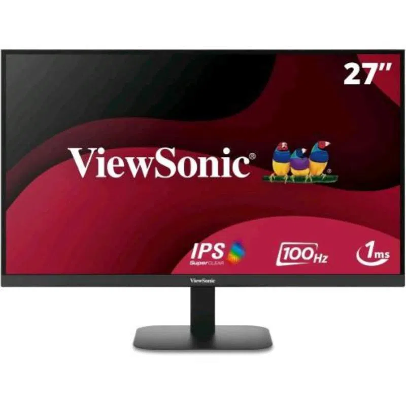 Viewsonic va2708-2k-hd 27 led 2k qhd ips 2560 x 1440 16:9 1ms 100hz hdr10 hdmi displayport nero