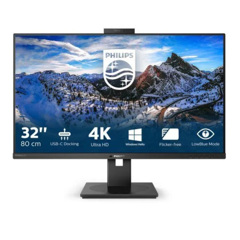 Philips p line 329p1h/00 31.5 led ips 4k ultra hd formato 16:9 contrasto 1.000:1 2xhdmi 1xdisplay port 4xusb colore nero garanzia italia — 2