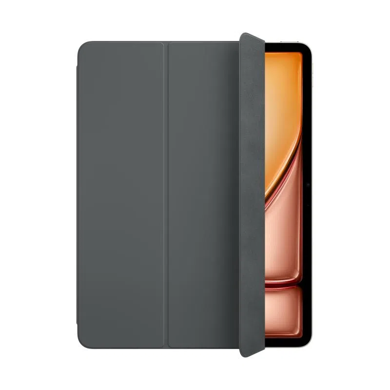 Apple ipad air 13 (m2) custodia smart folio flip cover grigio cenere