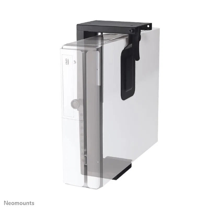 Suppporto da scrivania neomounts by newstar cpu-d075black x fissarepc sotto la scrivania,adatto anche x thin client.peso max10kg