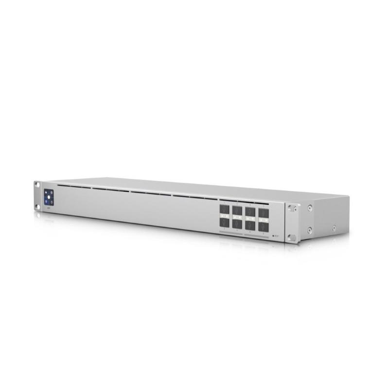 Ubiquiti usw-aggregation switch rete 10g 8 sfp+ l2 gestito rack 1u argento fanless