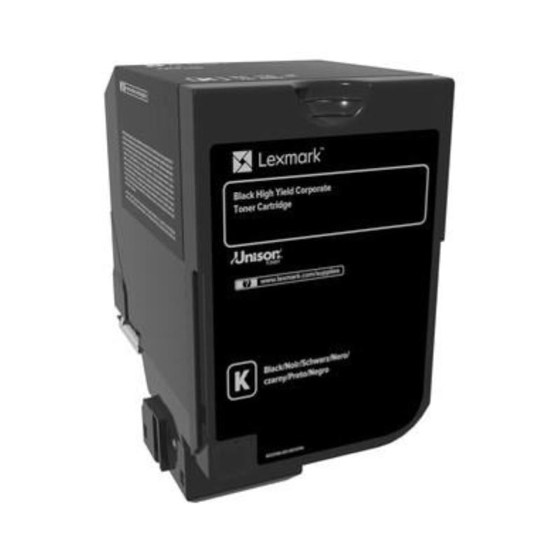 Lexmark 74c2hke cartuccia toner 1 pz originale nero