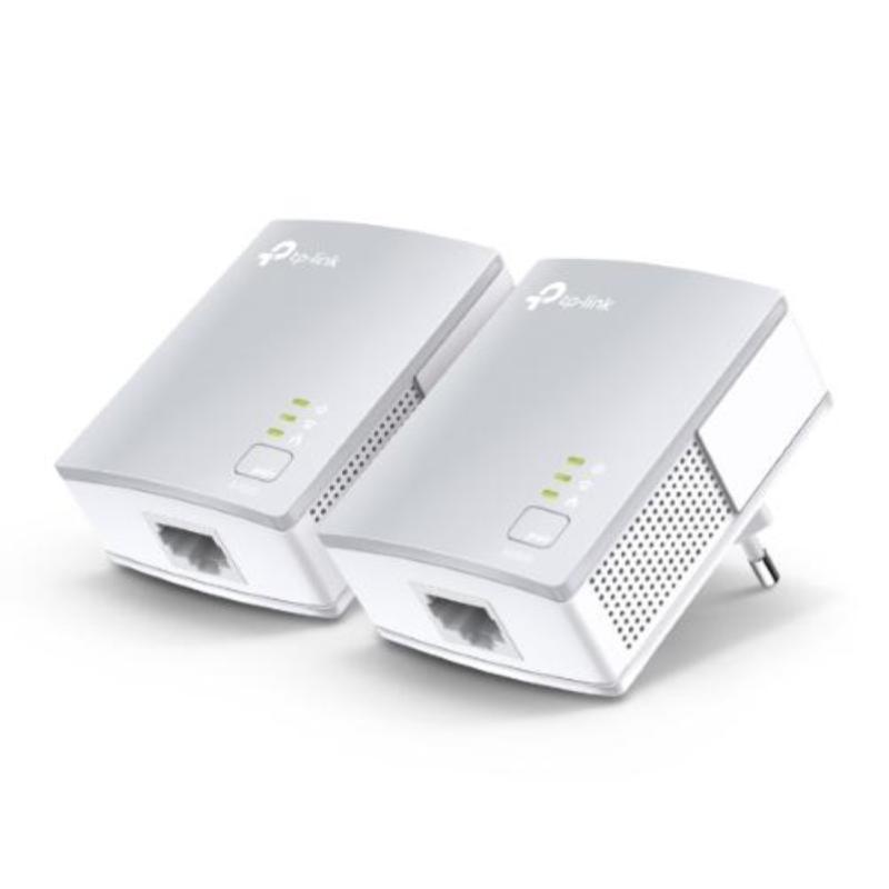 Tp-link pa411kit 500mbit-s powerline collegamento ethernet lan bianco 2 pezzi