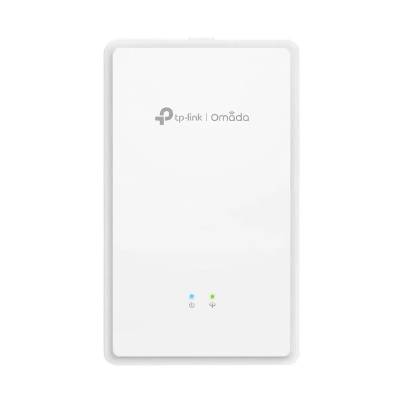 Access point wireless tp-link eap625gp-wall ax1800 wall-plate dual-band wi-fi 6 gpon 1p gpon,2p gigabit rj45(1x802.3af poe out)