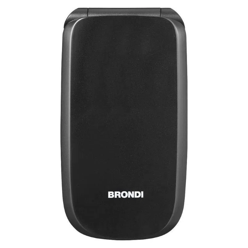 Brondi raptor 2.8`` dual sim tasti rapidi torcia flip attivo black metal