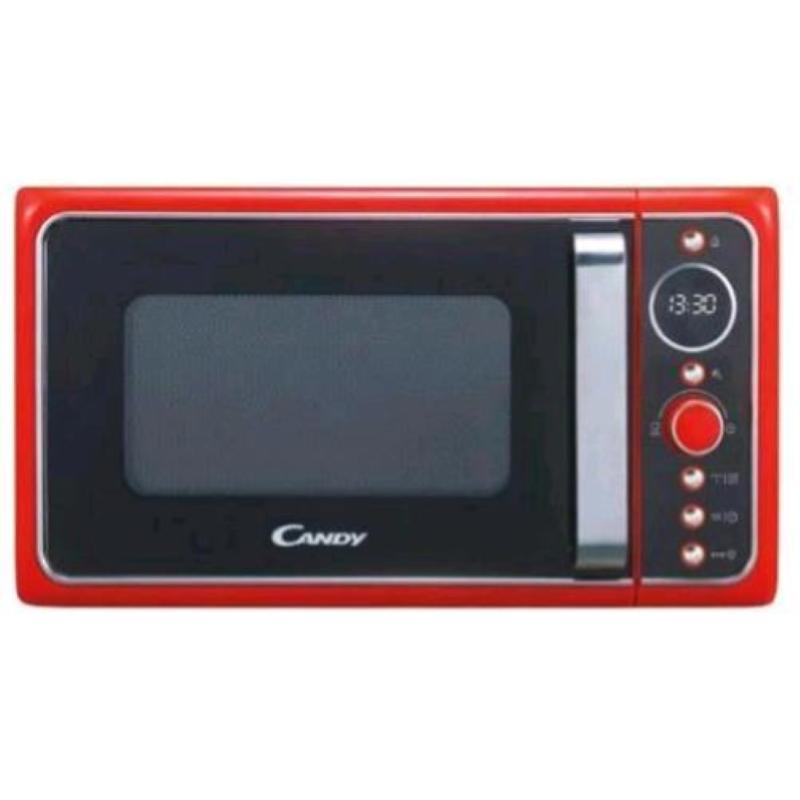 Candy divo g20cr forno a microonde con grill 700w capacita` 20 lt rosso