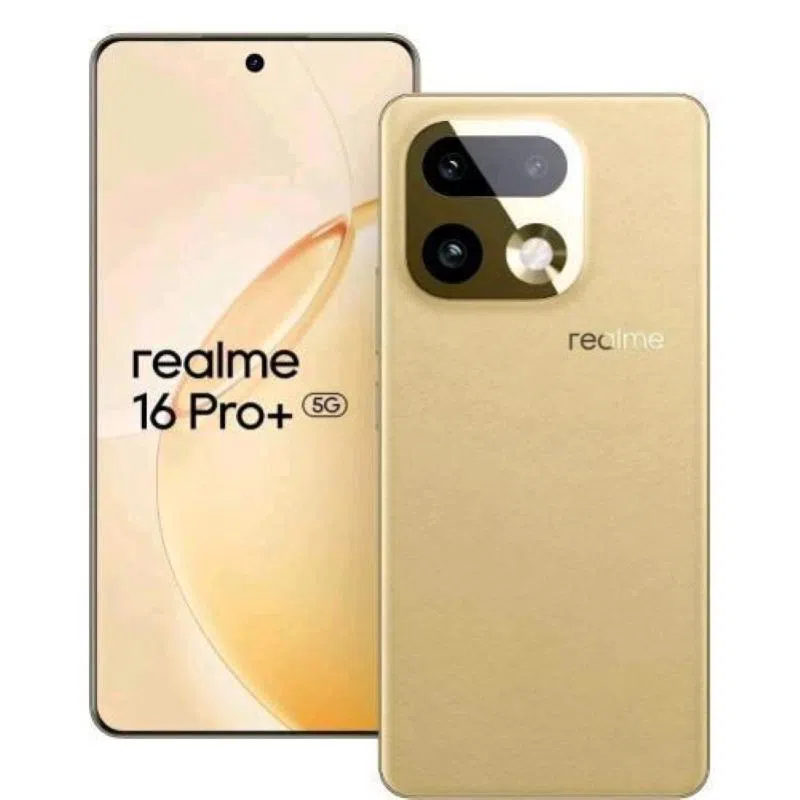 Realme 16 pro+ 5g dual sim 6.8 octa core 512gb ram 12gb italia sunshine gold — 2