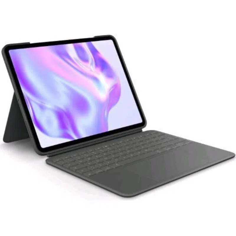Logitech apple ipad pro 13 (m4) custodia con tastiera combo touch grafite