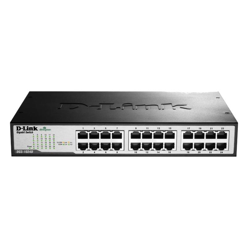D-link dgs-1024d switch 24 lan rj-45 10/100/1000 mbps