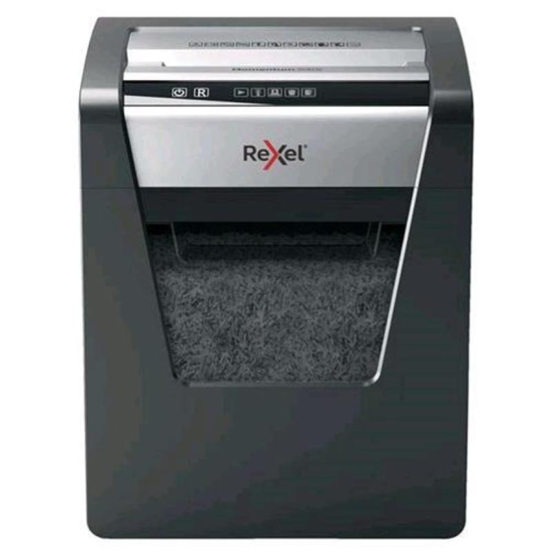 Rexel momentum x415 distruggidocumenti a frammenti cestino 23 lt capacita` 15 fogli grigio