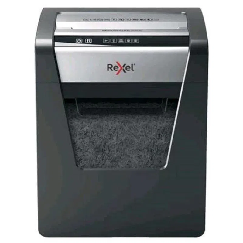 Rexel momentum x415 distruggidocumenti a frammenti cestino 23 lt capacita` 15 fogli grigio