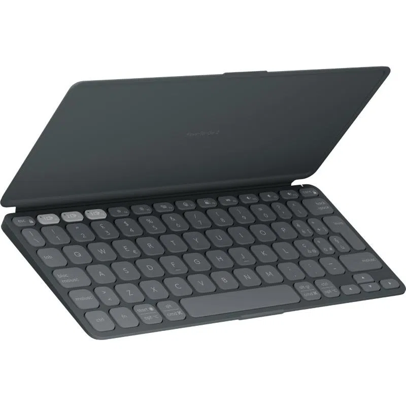 Logitech keys-to-go 2 mini tastiera qwerty wireless bluetooth layout italiano grafite