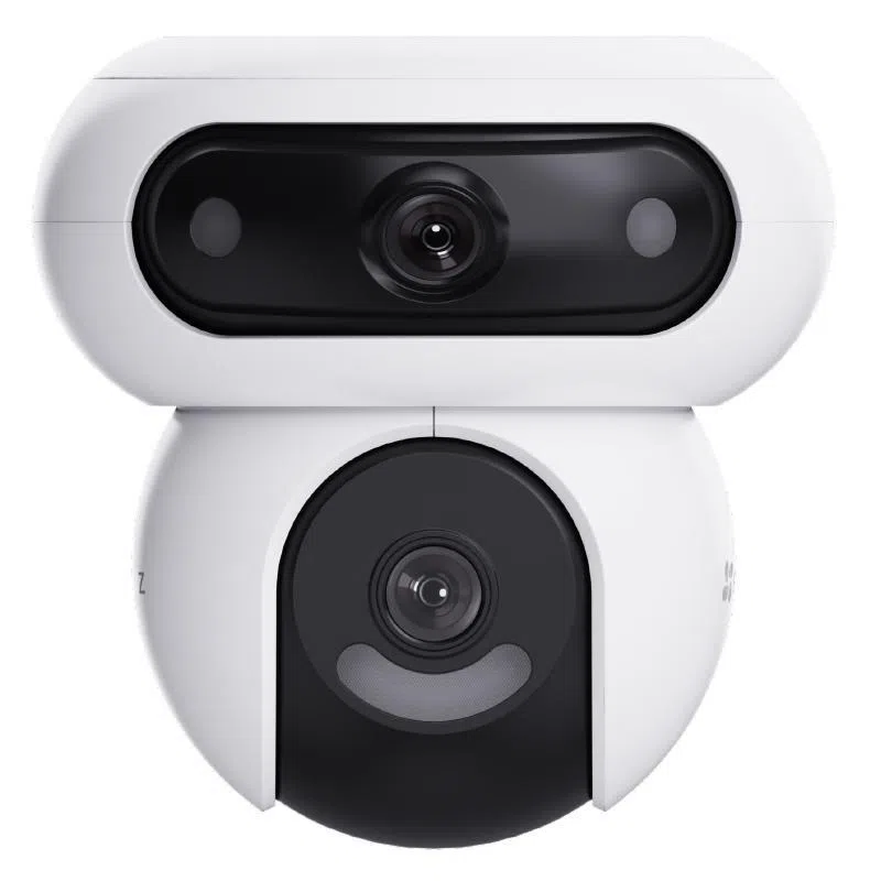 Ezviz h90 dual 2k 4mpx telecamera motorizzata da esterno a doppio obiettivo wi-fi doppia lente con visione notturna a colori e audio bidirezionale