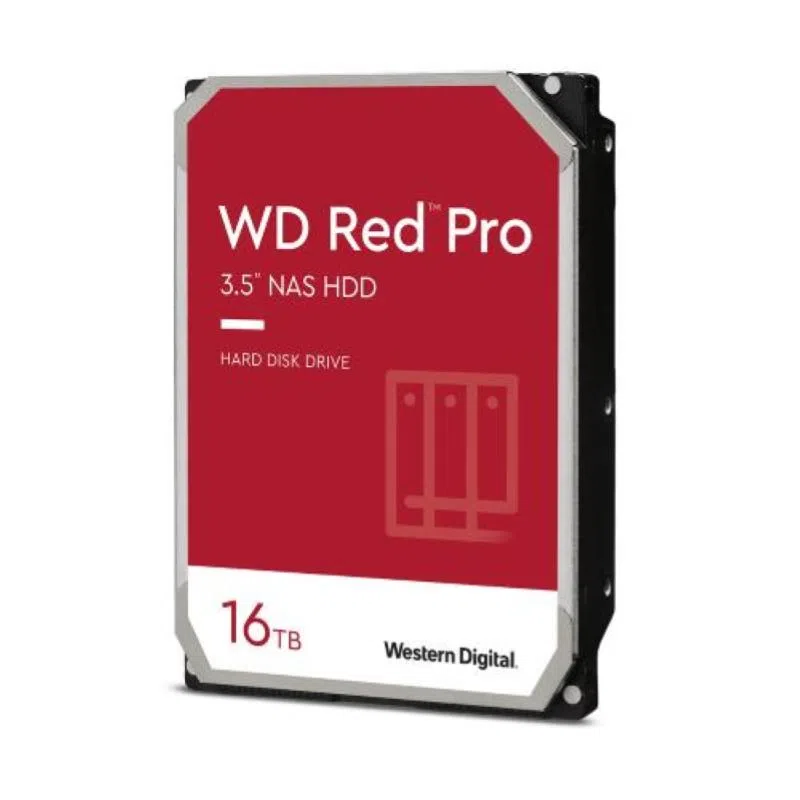 Western digital red pro hdd 16.000gb sata iii 3.5 7.200 rpm — 2
