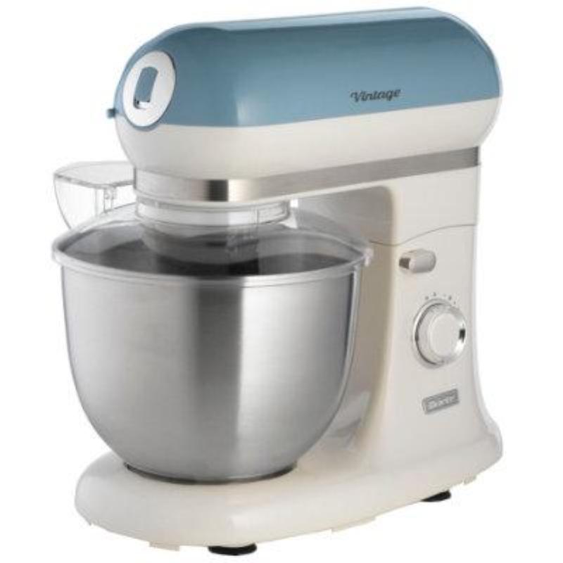 Ariete 1588/05 impastatrice vintage 2.400 w ciotola acciaio inox 5,5 lt 7 velocita` + pulse 4 lame in acciaio celeste