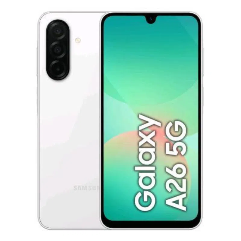 Samsung galaxy a26 5g smartphone 6.7`` 128gb bianco - display super amoled