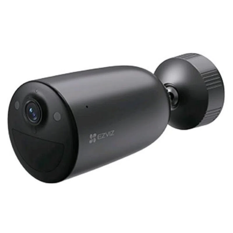 Ezviz eb3 4g telecamera da esterno 4g lte a batteria 5.200mah 2k 3mpx ip65 nero