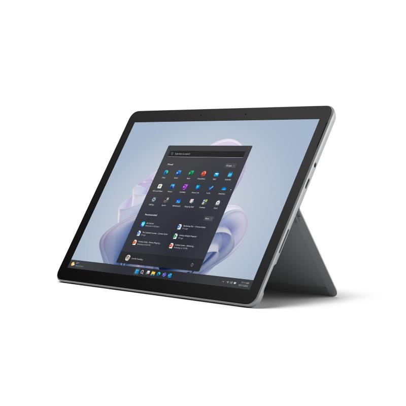 Microsoft surface go 4 10.5 touch screen intel n200 3.7ghz ram 8gb-emmc 64gb-win 11 prof platino (xgt-00004)
