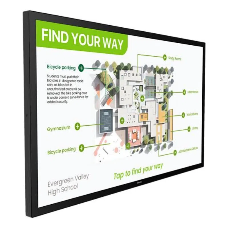 55 touch uhd 24/7 500 nits