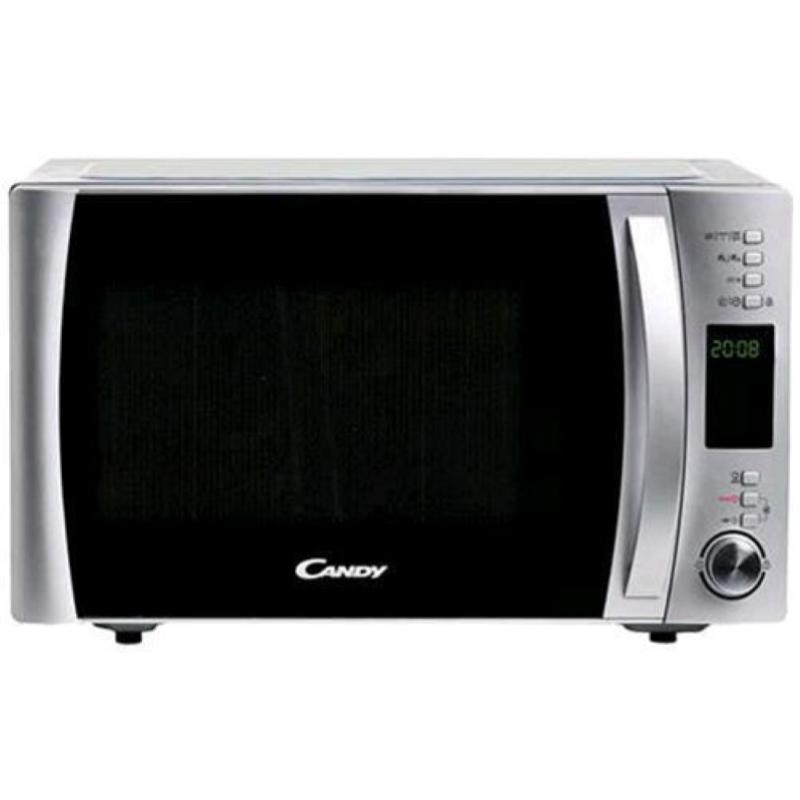 Candy microonde cmxg 25 dcb forno a microonde + grill 25 lt colore acciaio