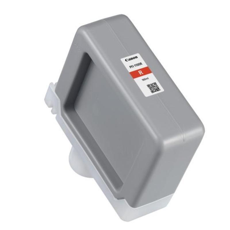 Serbatoio inch. pfi-1100r red (160ml) x ipf pro 2000 4000 6000 2100 4100 6100 0858c001