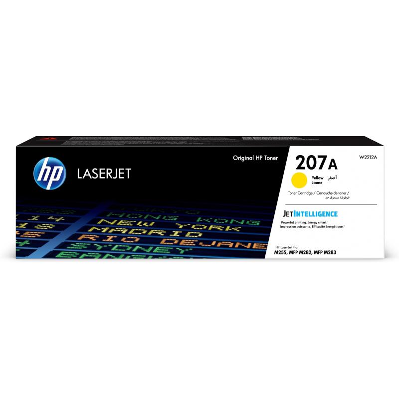 Cartuccia toner giallo originale LaserJet HP 207A