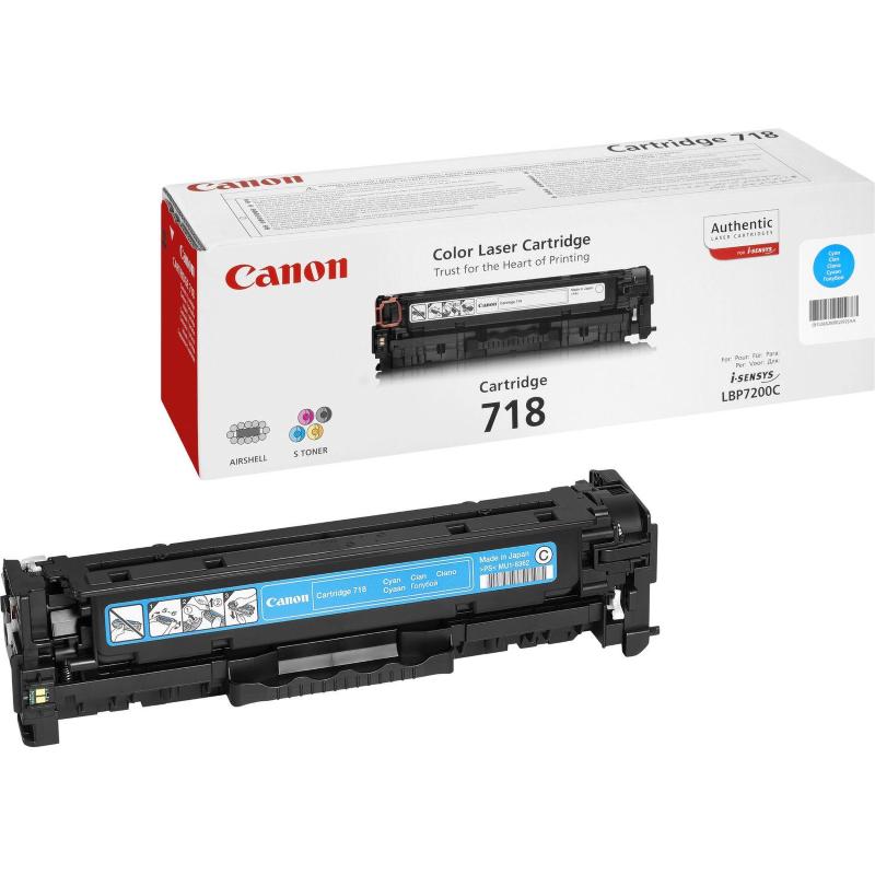 Canon 718 ciano 2661b002 — 2