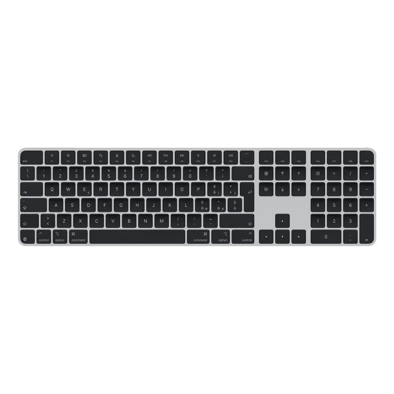 Tastiera magic apple keyboard nero touch id tast.numerico usbc