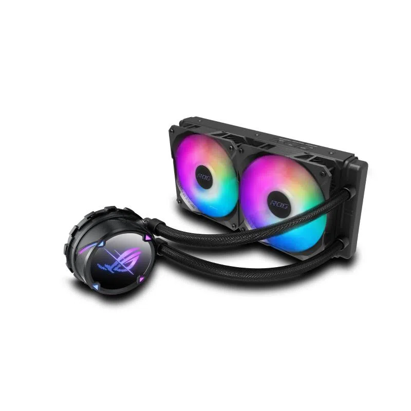 Asus rog strix lc ii 240 argb processore raffreddatore di liquidi tutto in uno 12 cm nero