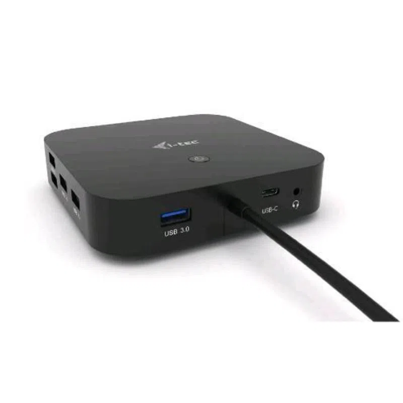 I-tec docking station usb-c dual display con power delivery 100 w black — 2