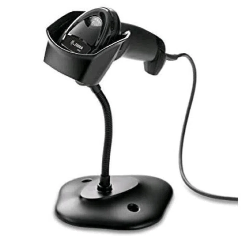 Zebra ds8108-sr lettore di codici a barre portatile 1d/2d led kit con cavo usb e stand nero