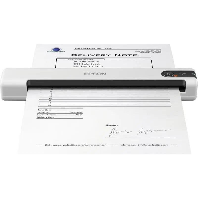 Epson workforce ds-70 scanner portatile led rgb 600x600dpi