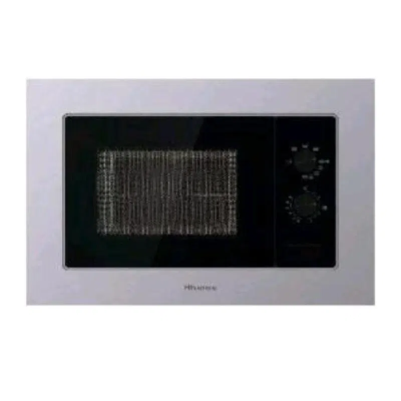 Hisense bim320g11x forno a microonde da incasso con grill 20 lt 800/1000w display led inox