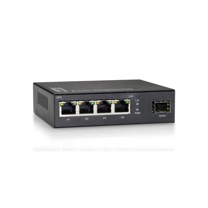 Levelone geu-0521 switch di rete non gestito gigabit ethernet (10/100/1000) grigio