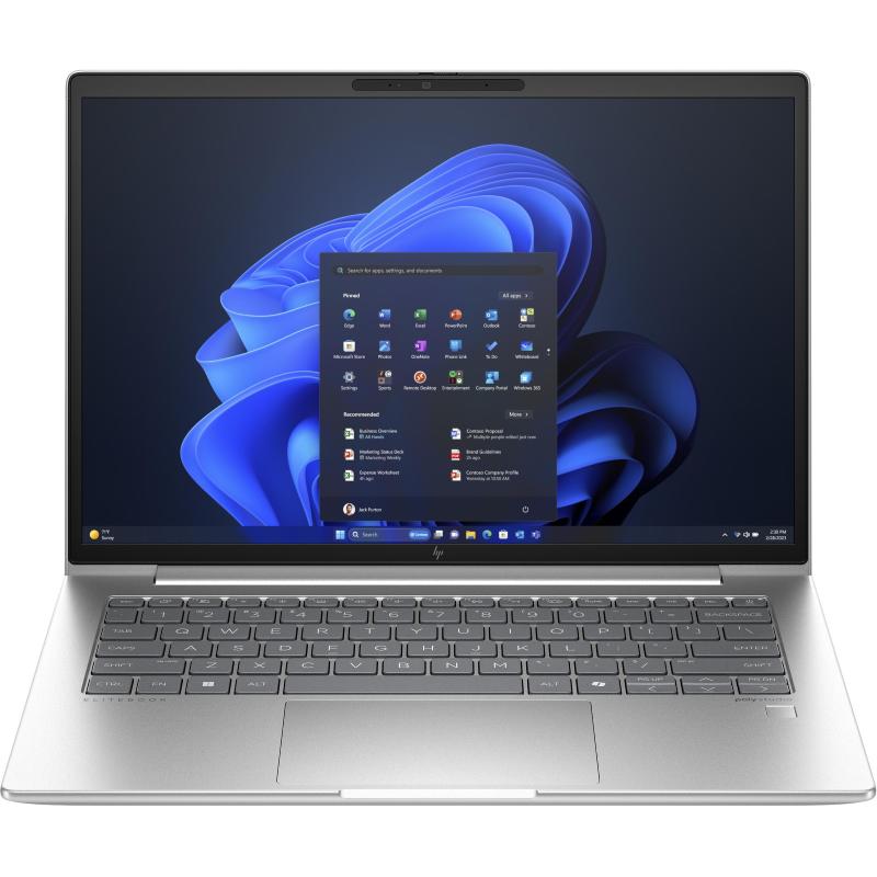 Hp elitebook 640 g11 14 wuxga intel core ultra 5 135u 1.1ghz ram 16gb-ssd 512gb m.2 nvme-wi-fi 6e-win 11 prof silver (9y7d3et#abz)
